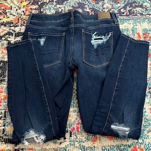 American Eagle Dream Jean denim dark wash